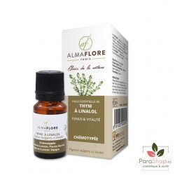 ALMAFLORE HUILE ESSENTIELLE DE THYM À LINALOL 10ML ALMAFLORE HUILE ESSENTIELLE DE THYM À LINALOL 10ML