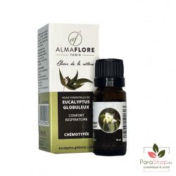 ALMAFLORE Huile Essentielle d'Eucalyptus Globuleux 10ML ALMAFLORE Huile Essentielle d'Eucalyptus Globuleux 10ML