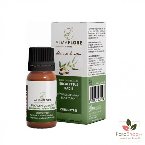 ALMAFLORE Huile Essentielle d'Eucalyptus Radie 10ML