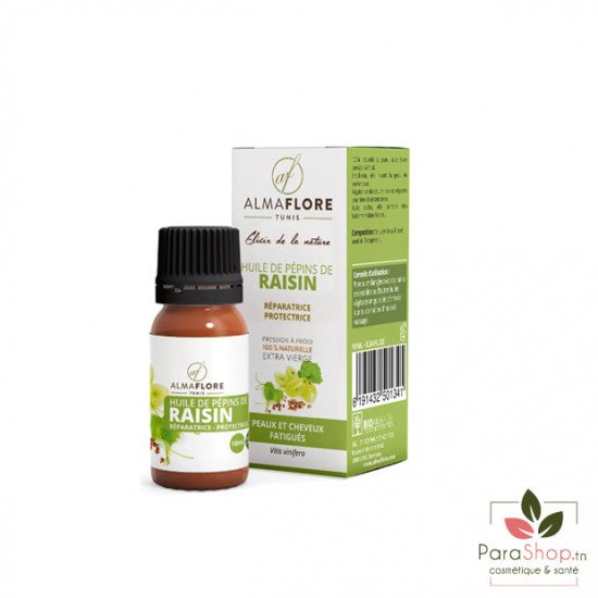 ALMAFLORE Huile de Pépin de Raisin 10ML