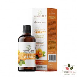 ALMAFLORE Huile de Noyau d'abricot 50ML ALMAFLORE Huile de Noyau d'abricot 50ML