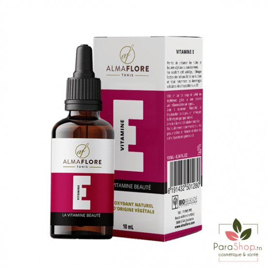 ALMAFLORE VITAMINE E 100% D'Origine Végétale 10ML 