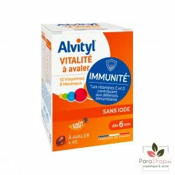 ALVITYL Vitalité A Avaler 40 COMPRIMES