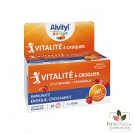 ALVITYL Vitalité à Croquer Gout Fraise 30 Comprimes ALVITYL Vitalité à Croquer Gout Fraise 30 Comprimes
