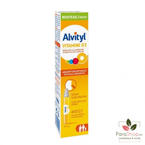 ALVITYL Vitamine D3 Spray Sublingual 10ML