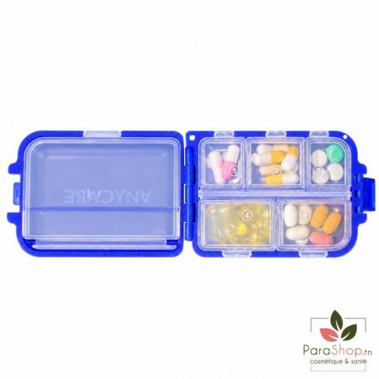 ANYCARE Pilulier de Poche 5 Cases ANYCARE Pilulier de Poche 5 Cases