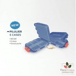 ANYCARE Pilulier de Poche 5 Cases