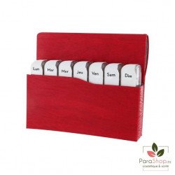 ANYCARE Pilulier Mini Book Rouge