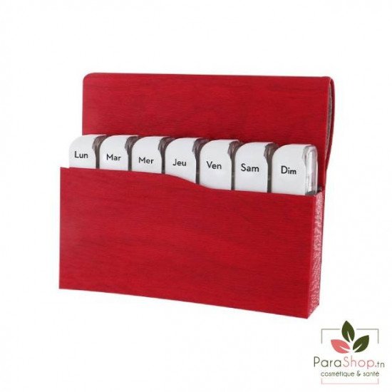 ANYCARE Pilulier Mini Book Rouge ANYCARE Pilulier Mini Book Rouge
