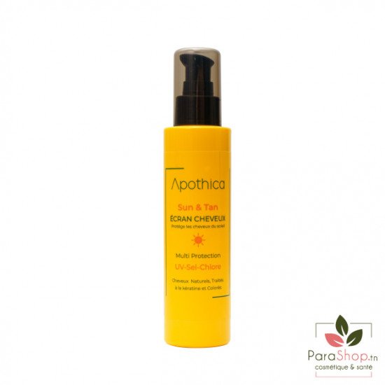 APOTHICA SUN & TAN ECRAN CHEVEUX 150ML APOTHICA SUN & TAN ECRAN CHEVEUX 150ML