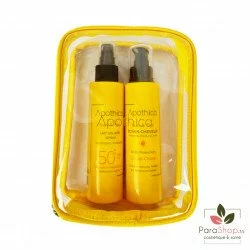 APOTHICA SUN & TAN PACK TROUSSE ECRAN CHEVEUX + LAIT SOLAIRE SPF 50+
