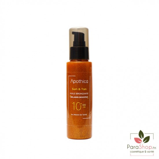 APOTHICA SUN & TAN HUILE D'ETE BRONZANTE SPF10 100ML APOTHICA SUN & TAN HUILE D'ETE BRONZANTE SPF10 100ML