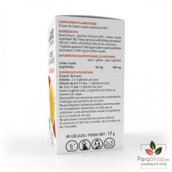 ARKOPHARMA ARKOGELULES GELEE ROYALE 45 GELULES