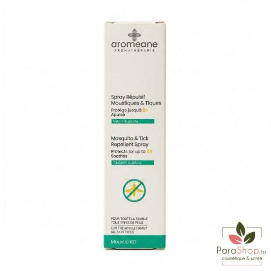 AROMEANE Spray Repulsif Moustiques et Tiques AROMEANE Spray Repulsif Moustiques et Tiques