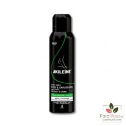 AKILEINE SPRAY NOIR 3EN1 PIEDS ET CHAUSSURES 150ML AKILEINE SPRAY NOIR 3EN1 PIEDS ET CHAUSSURES 150ML