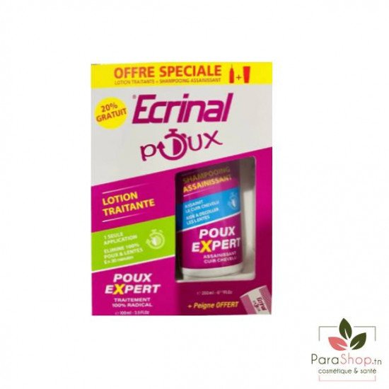 ECRINAL PACK ANTI POUX  ECRINAL PACK ANTI POUX