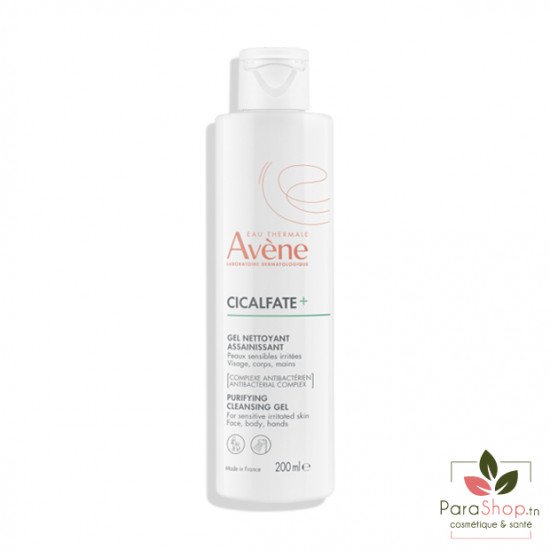 AVENE CICALFATE+ GEL NETTOYANT ASSAINISSANT 200ML