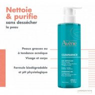 AVENE CLEANANCE GEL NETTOYANT 400ML AVENE CLEANANCE GEL NETTOYANT 400ML
