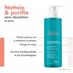 AVENE CLEANANCE GEL NETTOYANT 400ML AVENE CLEANANCE GEL NETTOYANT 400ML