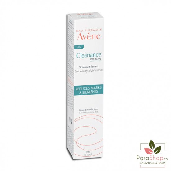 AVENE CLEANANCE WOMEN Soin Nuit Lissant 30ML