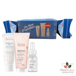 AVENE COFFRET LES DELICES D'HYDRATATION Hydrance Riche+XeraCalm Gel 100ml+Hyaluron Activ B3 10ml Offerts