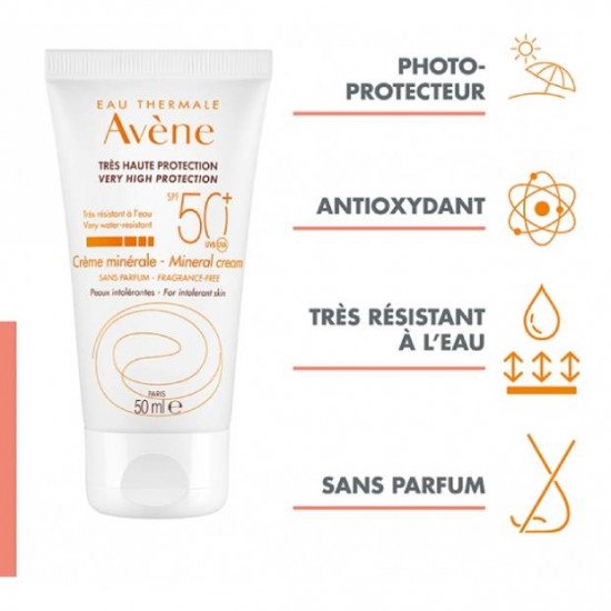 AVENE CREME MINERALE SPF50+ 50ML AVENE CREME MINERALE SPF50+ 50ML