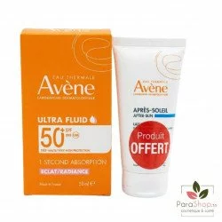 AVENE DUO ULTRA FLUID ECLAT RADIANCE SPF50 + LAIT APRES SOLEIL OFFERT