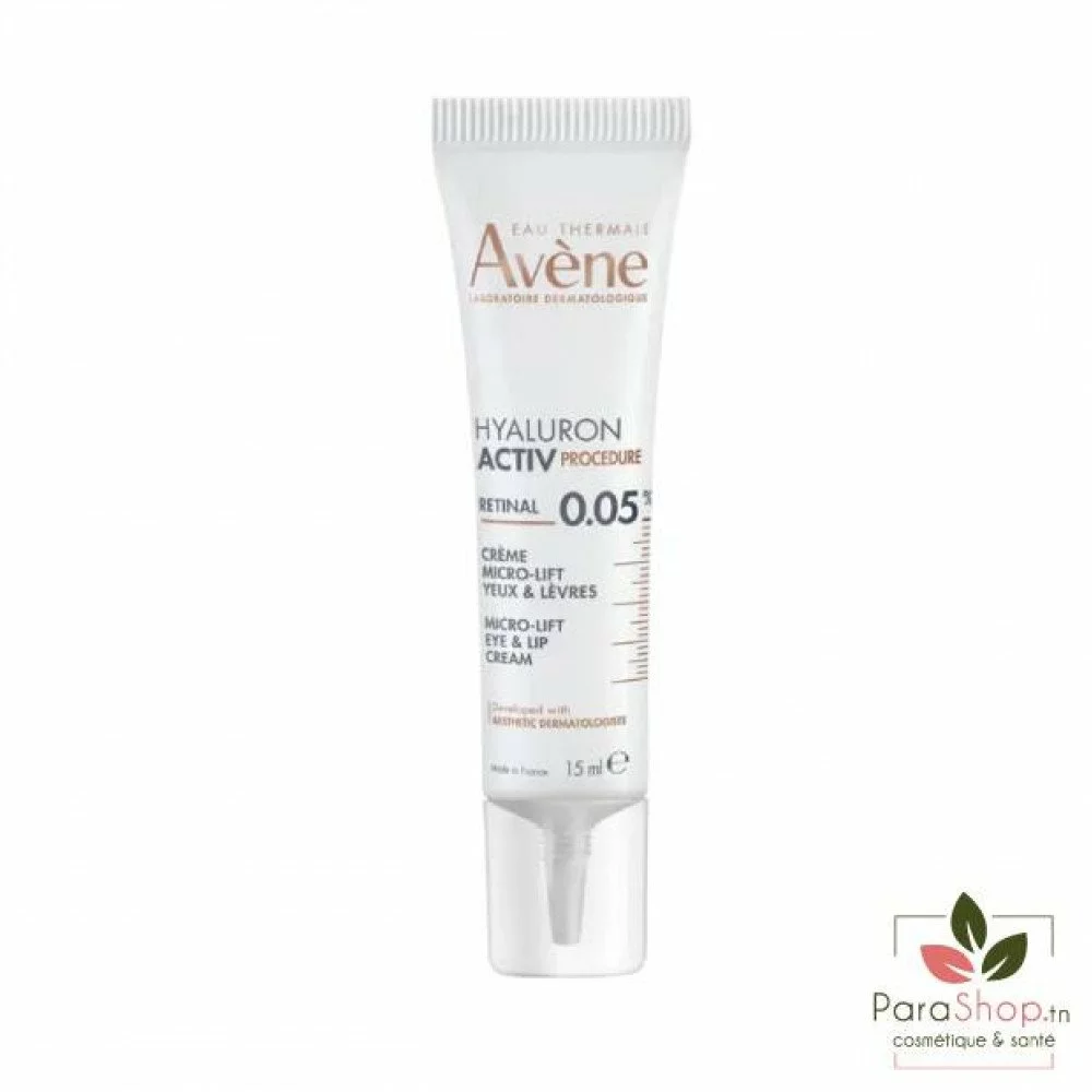 Avene Hyaluron Activ Procedure Retinal Creme Micro Lift Yeux & Levres 15ML