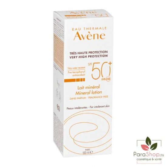AVENE LAIT MINERAL SPF 50+ 100ML AVENE LAIT MINERAL SPF 50+ 100ML