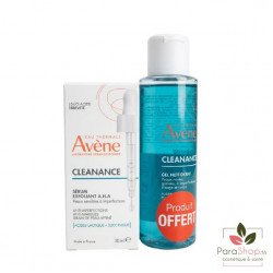 AVENE PACK CLEANANCE Serum Exfoliant A.H.A + GEL NETTOYANT 100ML OFFERT AVENE PACK CLEANANCE Serum Exfoliant A.H.A + GEL NETTOYANT 100ML OFFERT