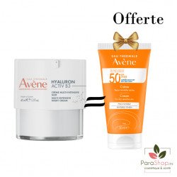 AVENE PACK HYALURON ACTIV B3 Creme Nuit + CREME SPF50+ OFFERTE - BF 2025 AVENE PACK HYALURON ACTIV B3 Creme Nuit + CREME SPF50+ OFFERTE - BF 2025