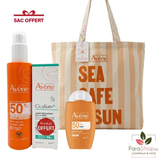 AVENE SAC SPRAY ADULTE SPF50+ AVENE ULTRA FLUID INVISIBLE SPF50 + CICALFATE+ 40ML OFFERTE AVENE SAC SPRAY ADULTE SPF50+ AVENE ULTRA FLUID INVISIBLE SPF50 + CICALFATE+ 40ML OFFERTE