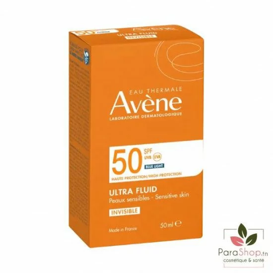 Avene ultra fluid invisible spf50 50ml*2 = Sac OFFERTS main image 1