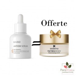 BABE PACK ANTIOX SERUM VITAMINE C + SESDERMA FACTOR G CREME ANTI-AGE OFFERTE - BF 2025 BABE PACK ANTIOX SERUM VITAMINE C + SESDERMA FACTOR G CREME ANTI-AGE OFFERTE - BF 2025