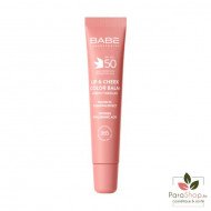 BABE LIP & CHEEK BALM SPF50 20ML - ROSE 