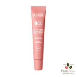 BABE LIP & CHEEK BALM SPF50 20ML - ROSE 