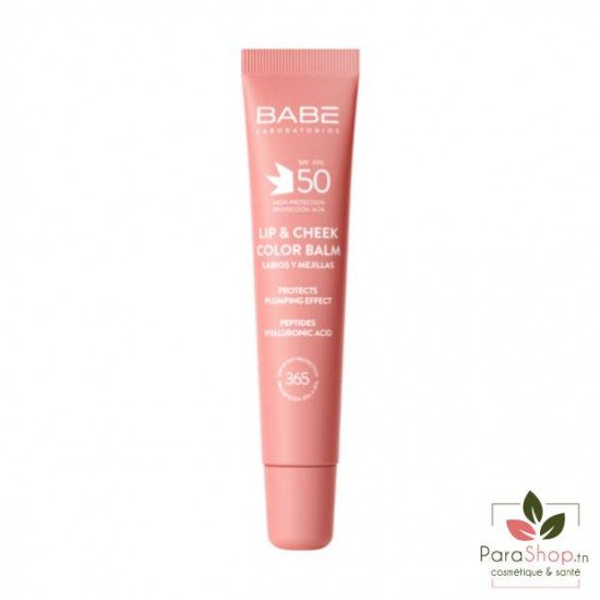 BABE LIP & CHEEK BALM SPF50 20ML - ROSE BABE LIP & CHEEK BALM SPF50 20ML - ROSE