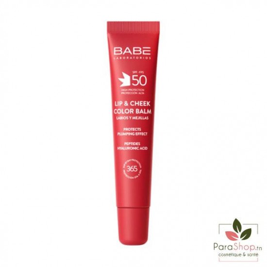 BABE LIP & CHEEK BALM SPF50 20ML - ROUGE 