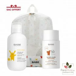 BABE PACK SUPER FLUID PEDIATRIC SPF50 + SHAMPOOING EXTRA DOUX 200ML