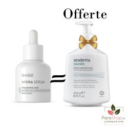 BABE PACK HYDRA SERUM HYALURONIC ACID + SESDERMA SALISES CREME MOUSSANTE OFFERTE - BF 2025 BABE PACK HYDRA SERUM HYALURONIC ACID + SESDERMA SALISES CREME MOUSSANTE OFFERTE - BF 2025
