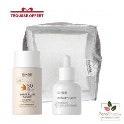 BABE PACK Super Fluid Color SPF50 + BABE REPAIR SERUM 30ML
