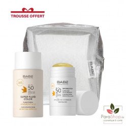 BABE PACK Super Fluid Color SPF50 + STICK INVISIBLE SPF50