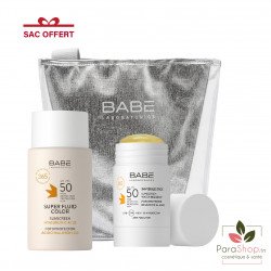 BABE PACK Super Fluid Color SPF50 + STICK INVISIBLE SPF50