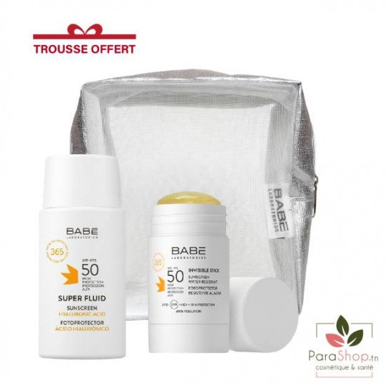 BABE PACK Super Fluid SPF50 + STICK INVISIBLE SPF50