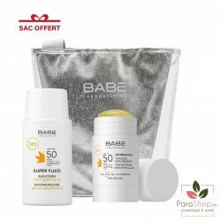 BABE PACK Super Fluid SPF50 + STICK INVISIBLE SPF50