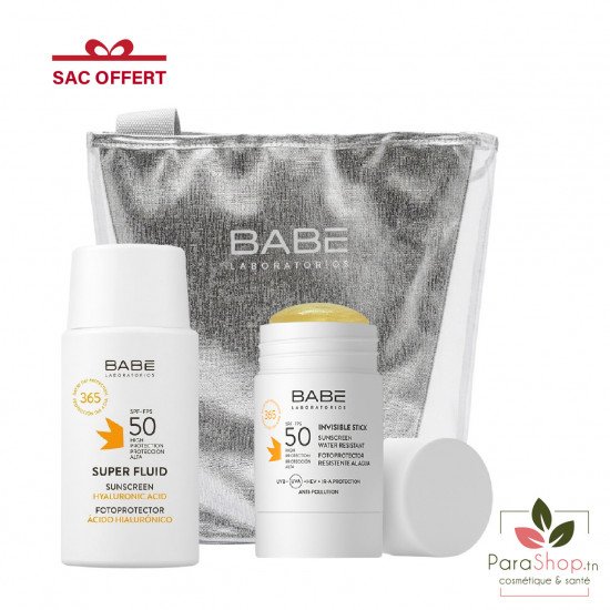 BABE PACK Super Fluid SPF50 + STICK INVISIBLE SPF50 BABE PACK Super Fluid SPF50 + STICK INVISIBLE SPF50