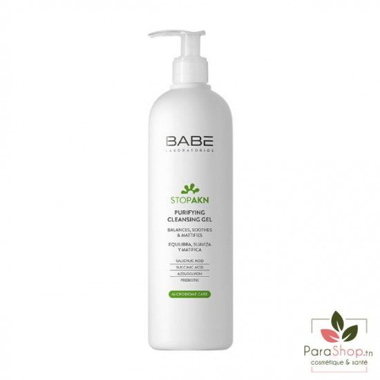 BABE STOP AKN GEL NETTOYANT PURIFIANT 400ML BABE STOP AKN GEL NETTOYANT PURIFIANT 400ML