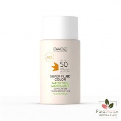 BABE Super Fluid Color Matifiant SPF 50 50ML	 BABE Super Fluid Color Matifiant SPF 50 50ML