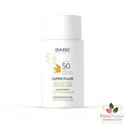 BABE Super Fluid Matifiant SPF 50 50ML BABE Super Fluid Matifiant SPF 50 50ML