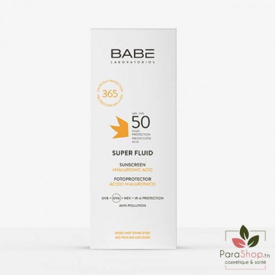 BABE Super Fluid Protection Solaire SPF 50 50ML BABE Super Fluid Protection Solaire SPF 50 50ML